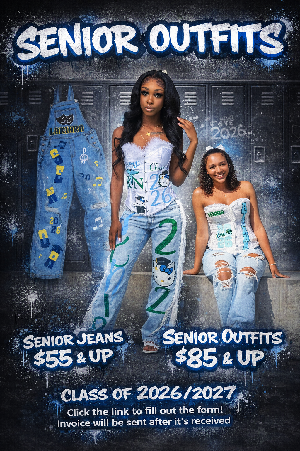 custom senior outfit