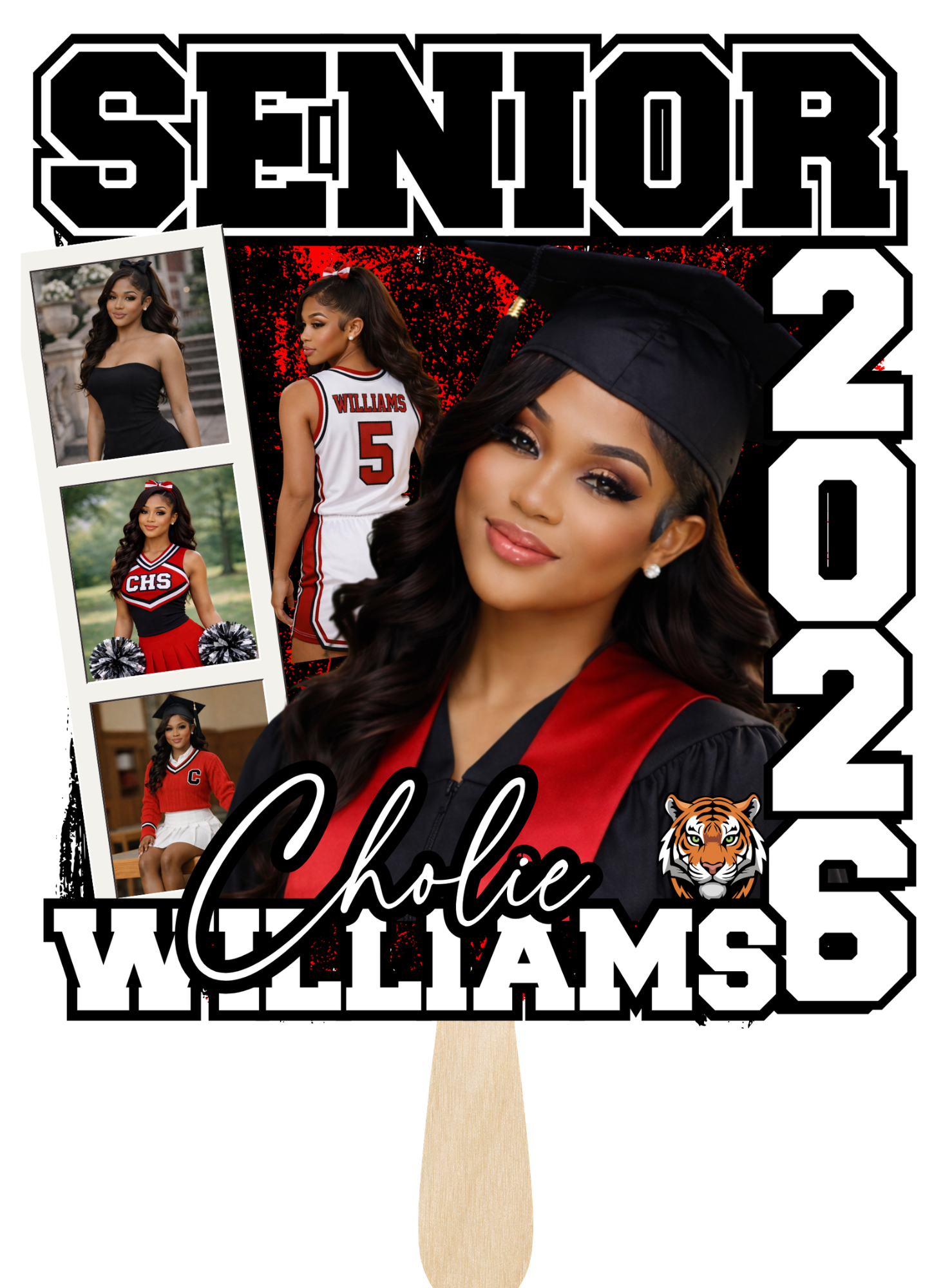 Graduation fan